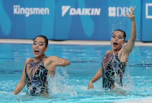 Synchronized Swimming - Duet Technical and Free Routine