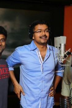Ilayathalapathy Vijay sings for Puli