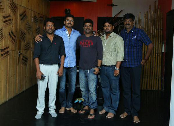 Ilayathalapathy Vijay sings for Puli Movie - Photos,Images,Gallery - 16259