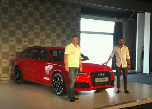 Virat Kohli Launches Audi RS6 Avant in India