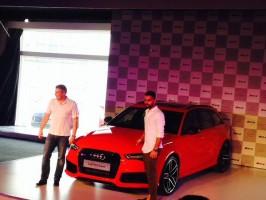 Virat Kohli,Audi car,Audi new car,Virat Kohli pics,Virat Kohli launch Audi RS6 Avant in India,Audi RS6 Avant in India,Audi RS6 Avant,RS6 Avant