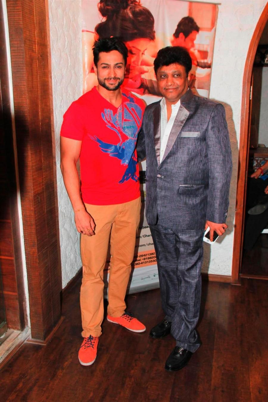 Television actor Shaleen Bhanot and Manek Soni. Rakhi Sawant,Jay Bhanushali,Aamir Ali,Ajay Chaudhary,Shweta Khanduri,Charisma Spa