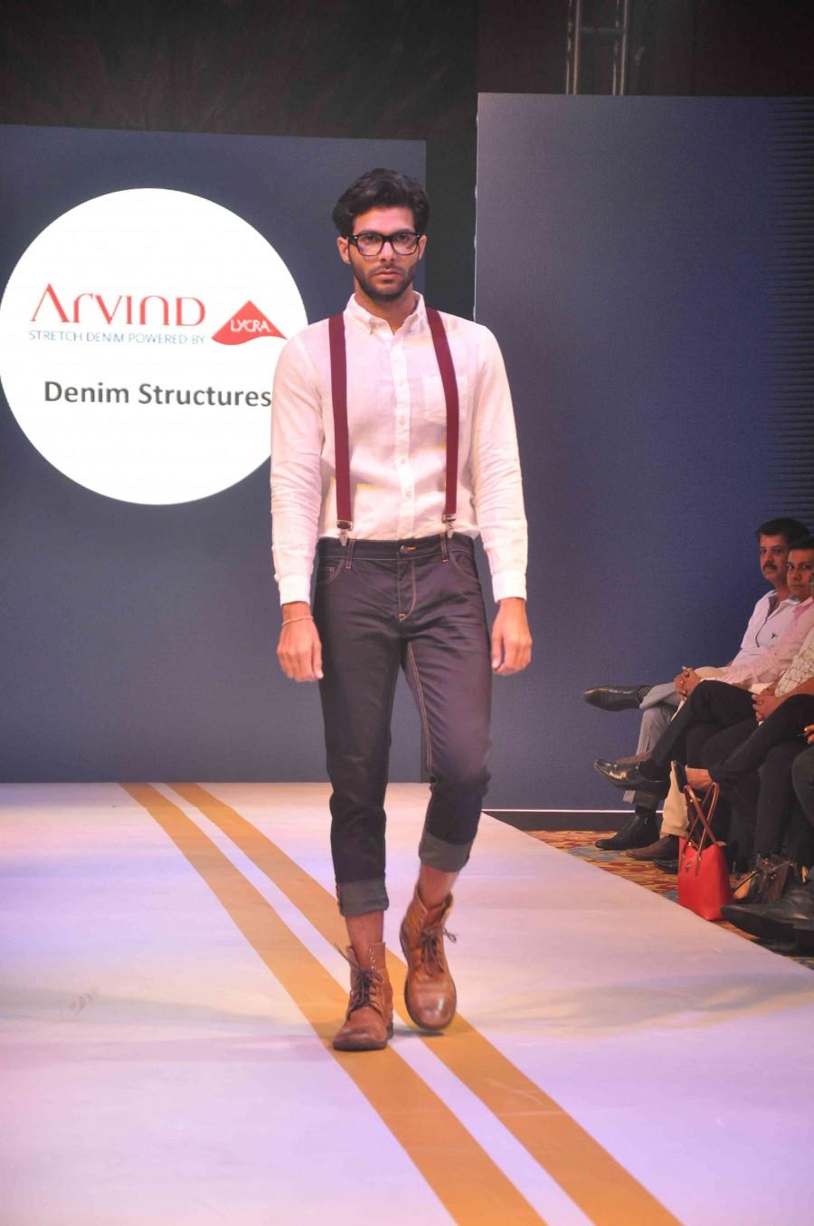 Denim festive show,ramp,fashion show,mumbai,Arvind Ltd,photos