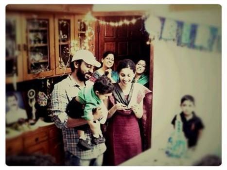 Nivin Pauly's son Daveed Pauly's birthday celebration