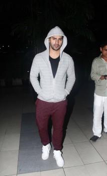 Varun Dhawan snapped at Domestic Airport