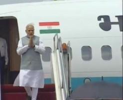 Prime Minister Narendra Modi arrives Bangladesh,Narendra Modi arrives Bangladesh,Narendra Modi arrives Dhaka,modi in dhaka,Narendra Modi,Modi arrives Bangladesh,Bangladesh PM Sheikh Hasina,Sheikh Hasina