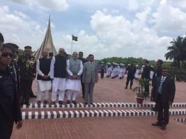 Prime Minister Narendra Modi arrives Bangladesh,Narendra Modi arrives Bangladesh,Narendra Modi arrives Dhaka,modi in dhaka,Narendra Modi,Modi arrives Bangladesh,Bangladesh PM Sheikh Hasina,Sheikh Hasina
