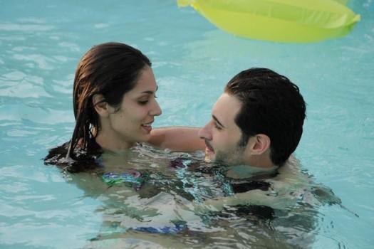 Daniel Weber and Bruna Abdullah stills from Dangerous Husn Movie