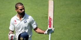 Dhawan Domination at Fatullah. He brings up his 3rd Test ton with ease. India 166/0 from 35.4 overs
