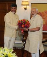Chandrababu Naidu meets PM Narendra Modi,Cash-for-vote scam,Phone tapping,Chandrababu Naidu,Narendra Modi,Prime Minister Narendra Modi,Andhra Pradesh Chief Minister Chandrababu Naidu,Andhra Pradesh Chief Minister