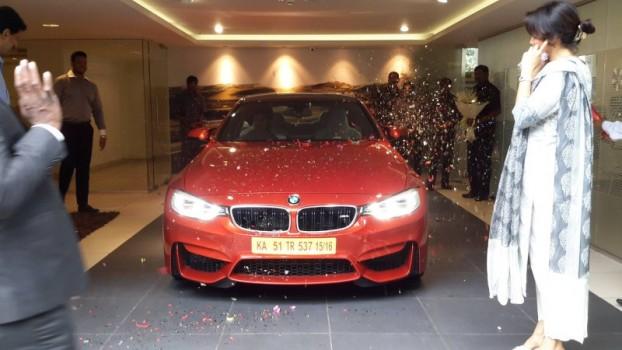 BMW M4 Hits Bangalore Road