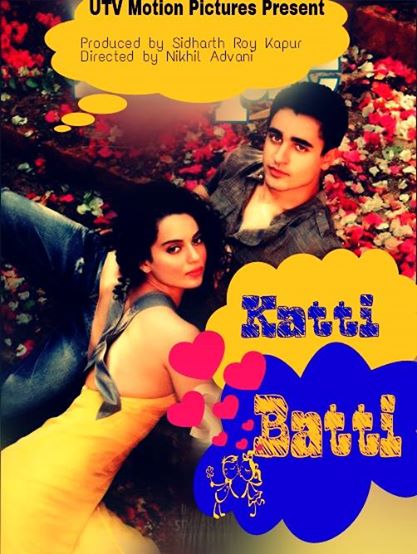 Kangna Ranaut's Katti Batti First Look Poster Katti Batti,Kangna Ranaut,Katti Batti Movie Poster,Katti Batti first look,Imran Khan,Kangana Ranaut new movie,Kangana Ranaut in Katti Batti,Katti Batti stills,Katti Batti images,Katti Batti photos,Katti Batti pictures
