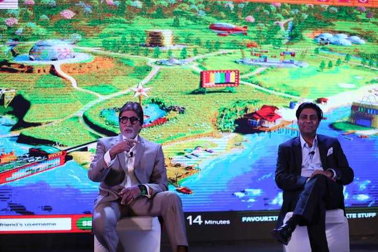 Big B unveils online ecosystem for children Amitabh Bachchan,Amitabh Bachchan unveils online ecosystem for children,ecosystem for children,actor Amitabh Bachchan,Amitabh Bachchan unveils Worldoo.com,Big B unveils online ecosystem for children,Ecosystem for children