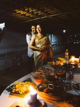 Amala Paul 1st Wedding Anniversary Celebration