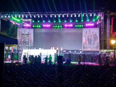Baahubali Audio Launch Arrangements at Tirupathi