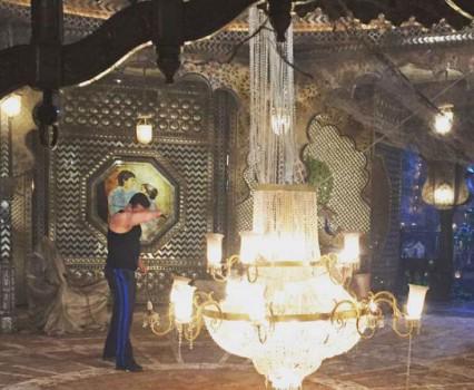 Salman Khan Practices Sword Fighting