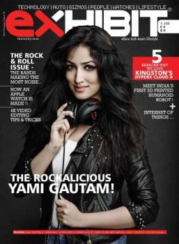 Yami Gautam photoshoot on Exhibit Tech and Gadgets Magazine