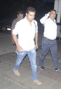 Suriya snapped at Airport