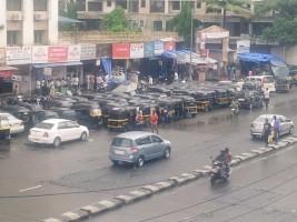 Auto strike,auto strike in Mumbai,Mumbai Auto Rickshaw strike,Auto Rickshaw strike,Auto Rickshaw,Taxi Strike,ban on Ola,ban on Uber,ban on Meru,ban on cabs,Mumbai auto rickshaw