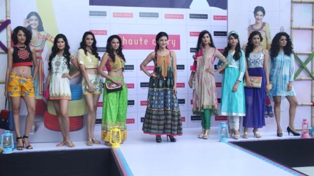 Shruti Hassan joins fashion show showcasing of Haute Curry at Shopper Stop
