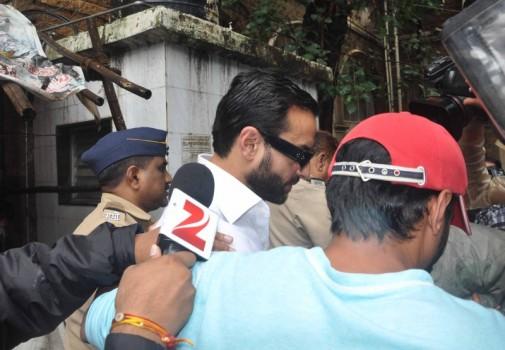 Saif Ali Khan appears at Killa court
