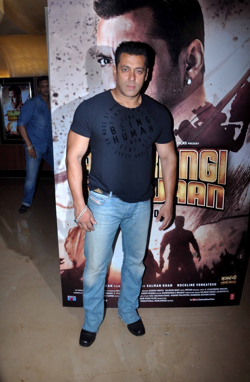Salman Khan at Bajrangi Bhaijaan Trailer Launch Salman Khan at Bajrangi Bhaijaan Trailer Launch,Salman Khan,Bajrangi Bhaijaan Trailer Launch,Bajrangi Bhaijaan,Salman Khan pics,Salman Khan images,Salman Khan photos,Salman Khan stills