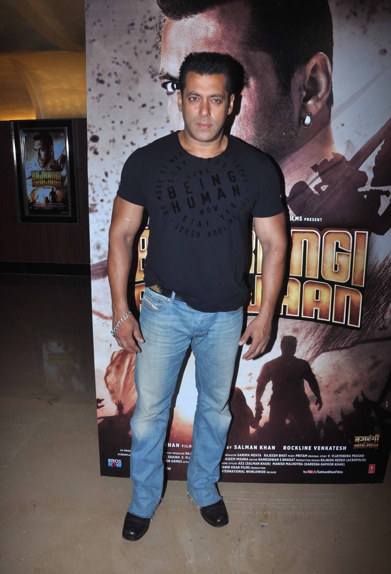 Salman Khan at Bajrangi Bhaijaan Trailer Launch Salman Khan at Bajrangi Bhaijaan Trailer Launch,Salman Khan,Bajrangi Bhaijaan Trailer Launch,Bajrangi Bhaijaan,Salman Khan pics,Salman Khan images,Salman Khan photos,Salman Khan stills