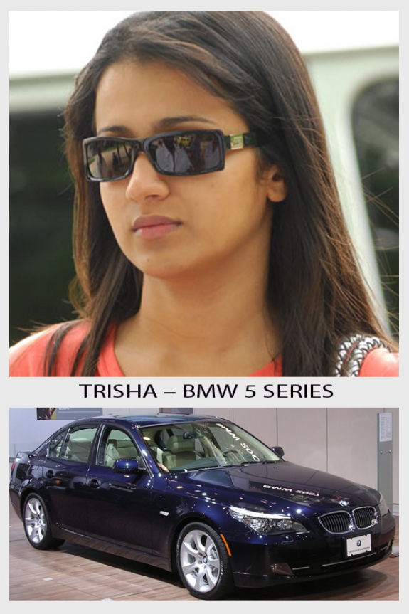 Trisha Celebs Favourite Cars,Celebs Cars,tamil actor cars,Celebrity Cars,Celebs and their cars,Cars of South Indian film Stars,indian celebs and their cars,stars and their cars,vijay car,ajith car,suriya car,vikram car
