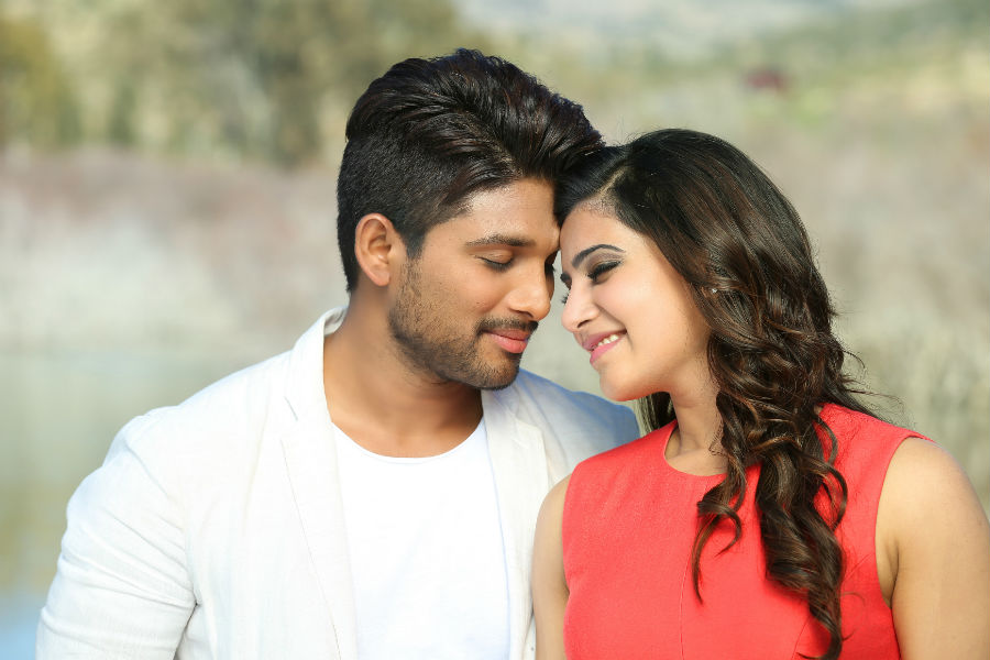 Allu Arjun and Samantha in Son of Satyamurthy Son of Satyamurthy,S/O Satyamurthy,Son of Satyamurthy photos,Son of Satyamurthy pictures,Son of Satyamurthy stills,S/O Satyamurthy photos,S/O Satyamurthy pictures,S/O Satyamurthy images,Allu Arjun,Upendra,Samantha Ruth Prabhu,Sneha,Adah Sharma,Nithya Mene