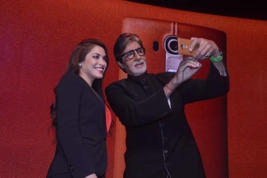 Amitabh Bachchan Launch LG G4 Smartphone