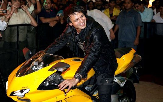 Vivek Oberoi Stars with their Bikes,Bollywood Stars with their Favourite Bikes,Stars with their Favourite Bikes,Bikes,celebs Bike,celebs Bikes,Favourite Bikes