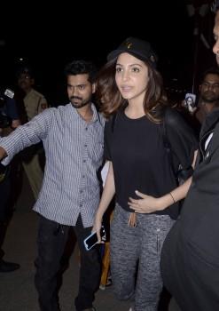Anushka Sharma Spotted at International Airport