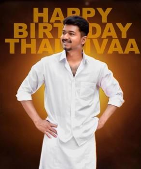 Vijay Birthday Poster