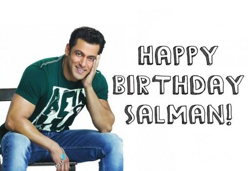 Salman Khan Birthday Poster