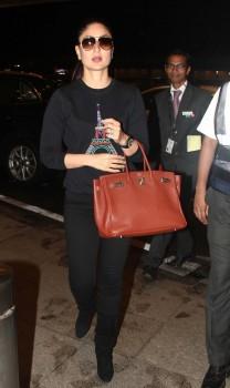 Actress Kareena Kapoor spotted at Mumbai International Airport