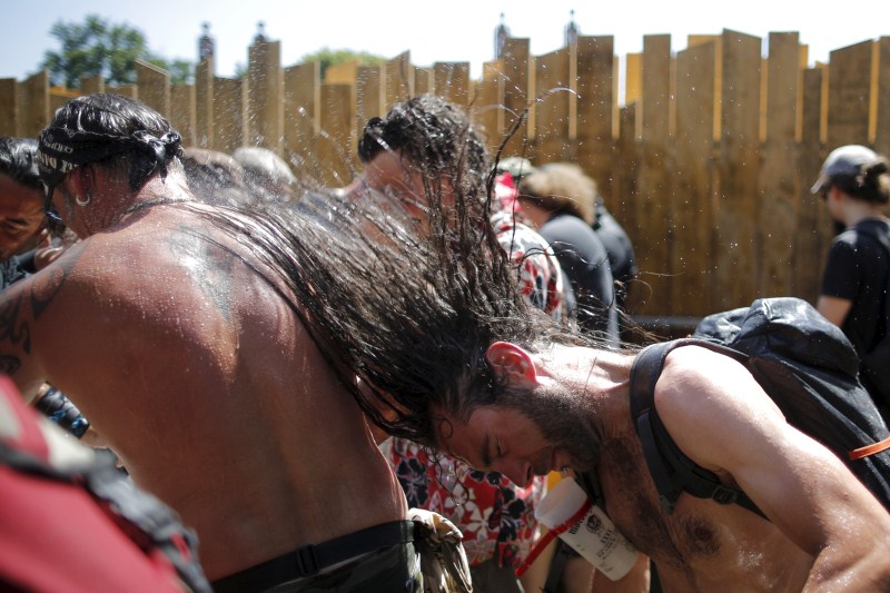 Festival-goers attend the Hellfest music Festival in Clisson, France Hellfest Music Festival,Hellfest Music Festival 2015 2015,Hellfest music Festival in Clisson,Music Festival,French music festival,Hellfest 2015,Hellfest Festival Hub,hellfest french music festival