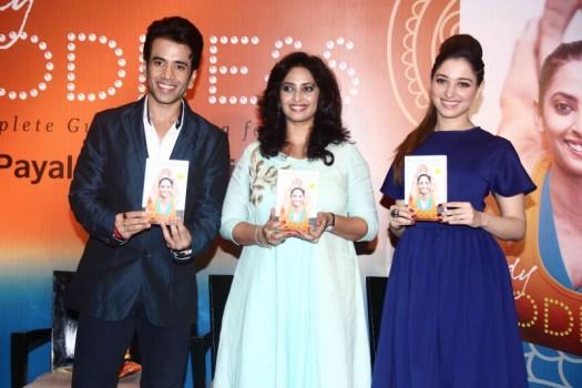 Tamannaah and Tusshar Kapoor launch Yoga Book for Women
