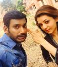 Vishal and Kajal Aggarwal