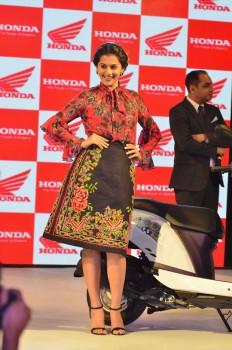 Taapsee Pannu Launched Activa-I and Aviator