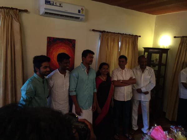Vijay 59 Movie Launch Vijay,Vijay 59 Movie Pooja,Vijay 59 Movie launch,Samantha,Amy Jackson,ilayathalapathy vijay,atlee,GV Prakash,Vijay 59 Movie Launch,Vijay 59 Movie Launch pics,Vijay 59 Movie Launch images,Vijay 59 Movie Launch photos,Vijay 59 Movie Launch stills
