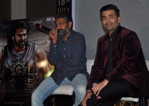 S. S. Rajamouli and Karan Johar