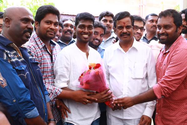 Atlee Vijay,Vijay 59 Movie Pooja,Vijay 59 Movie launch,Samantha,Amy Jackson,ilayathalapathy vijay,atlee,GV Prakash,Vijay 59 Movie Launch,Vijay 59 Movie Launch pics,Vijay 59 Movie Launch images,Vijay 59 Movie Launch photos,Vijay 59 Movie Launch stills