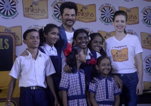 Anil Kapoor and Kalki Koechlin Support 'P&G's Joy Of Shiksha