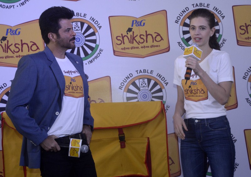 Anil Kapoor and Kalki Koechlin Support 'P&G's Joy Of Shiksha Anil Kapoor,Kalki Koechlin,Anil Kapoor and Kalki Koechlin Support 'P&G's Joy Of Shiksha,Anil Kapoor Support 'P&G's Joy Of Shiksha,Kalki Koechlin Support 'P&G's Joy Of Shiksha,P&G's Joy Of Shiksha,Shiksha