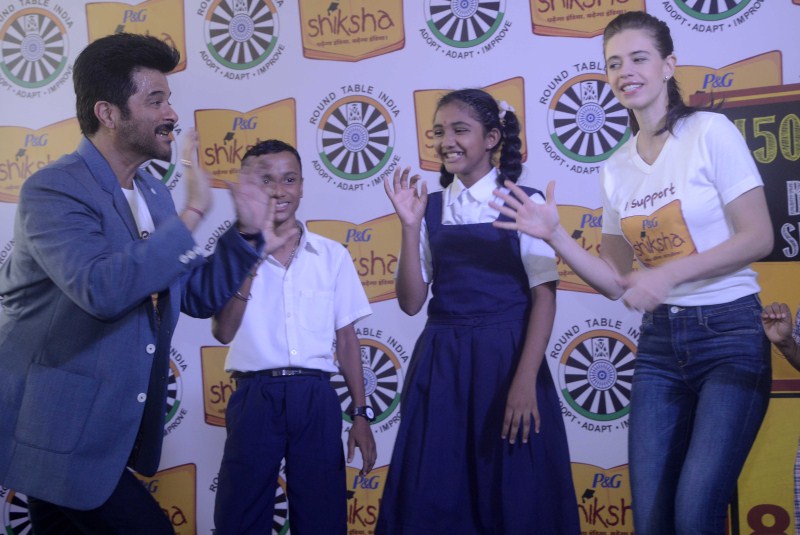 Anil Kapoor and Kalki Koechlin Support 'P&G's Joy Of Shiksha Anil Kapoor,Kalki Koechlin,Anil Kapoor and Kalki Koechlin Support 'P&G's Joy Of Shiksha,Anil Kapoor Support 'P&G's Joy Of Shiksha,Kalki Koechlin Support 'P&G's Joy Of Shiksha,P&G's Joy Of Shiksha,Shiksha