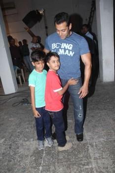Salman Khan Snapped at Mehboob Studio