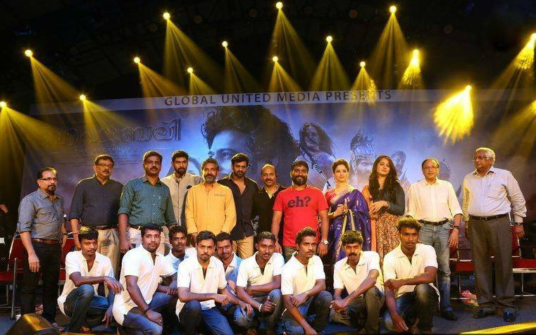 Bahubali Malayalam Audio Launch Baahubali,Baahubali Malayalam Audio Launch,S. S. Rajamouli,Prabhas,Rana Daggubati,Anushka Shetty,Tamannaah,Baahubali Malayalam Audio Launch pics,Baahubali Malayalam Audio Launch images,Baahubali Malayalam Audio Launch photos,Baahubali Malayalam Audio Laun