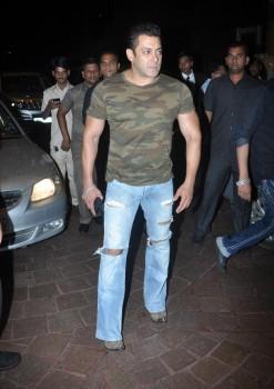 Salman Khan spotted at Taj Lands End