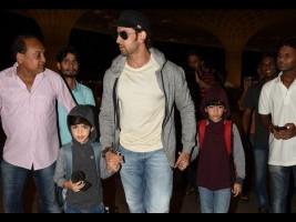 Hrithik Roshan,actor Hrithik Roshan,Hrithik Roshan Vacations with Sons in South Africa,Hrithik Roshan Vacations pics,Hrithik Roshan Vacations images,Hrithik Roshan Vacations with Sons,Hrithik Roshan and sons Hridhaan,Hrehaan,Hridhaan,Hrehaan
