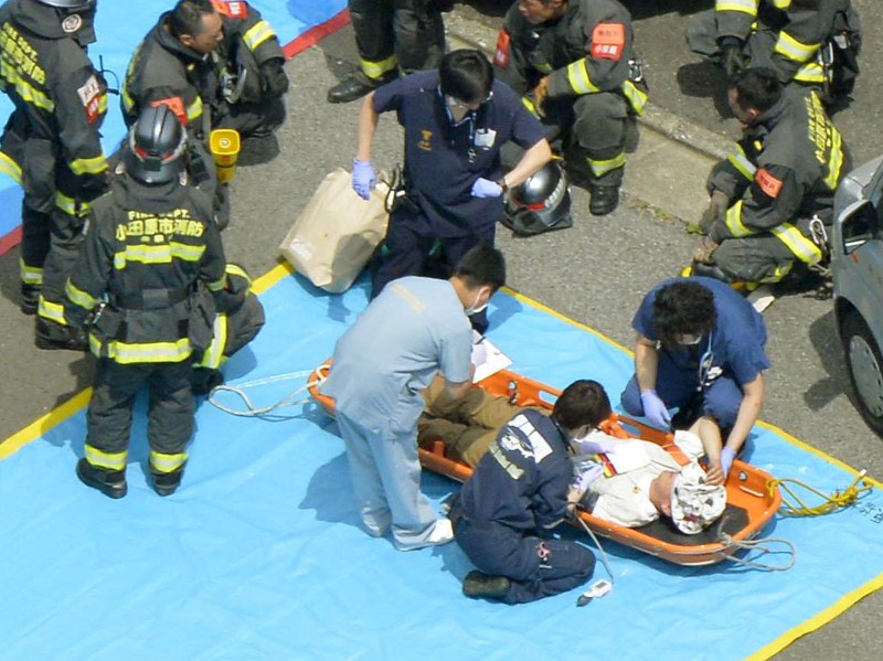 Japan bullet train 'self-immolation' fire kills two Peoples Japan bullet train,Japan bullet train 'self-immolation' fire kills two Peoples,Japan bullet train 'self-immolation',2 Dead After Self-Immolation,Japanese Bullet Train,bullet train south of Tokyo,Japan bullet train suicide